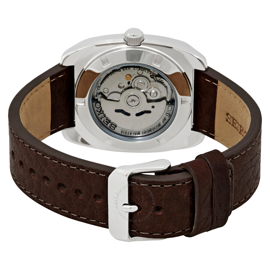 Seiko Recraft Automatic Green Dial Brown Leather Men's Watch SNKP27 - Dawson Watches #3