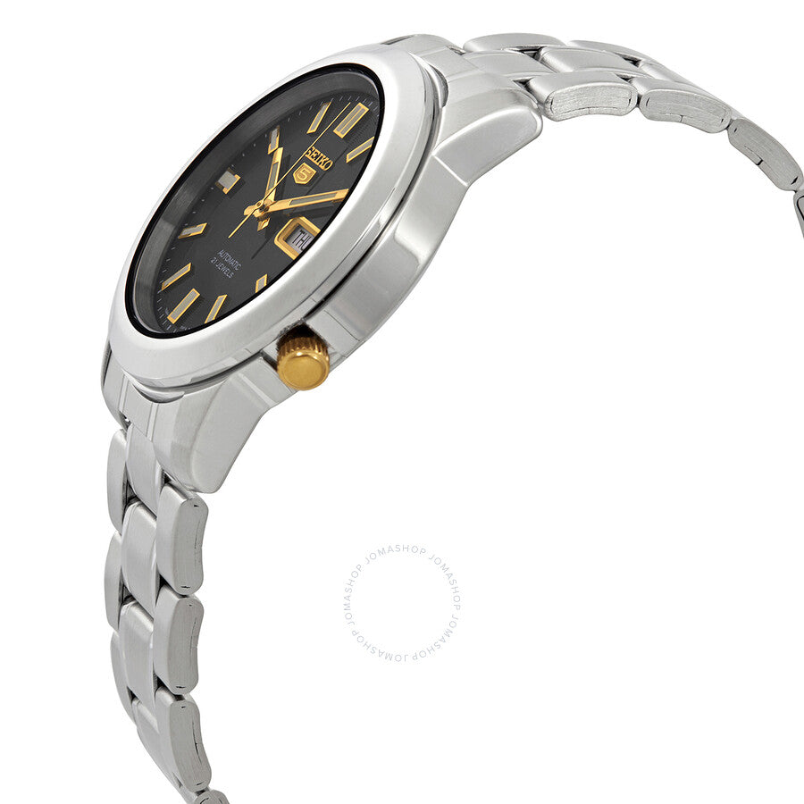 Seiko 5 Automatic Black Dial Men's Watch SNKK17K1 - Dawson Watches #2