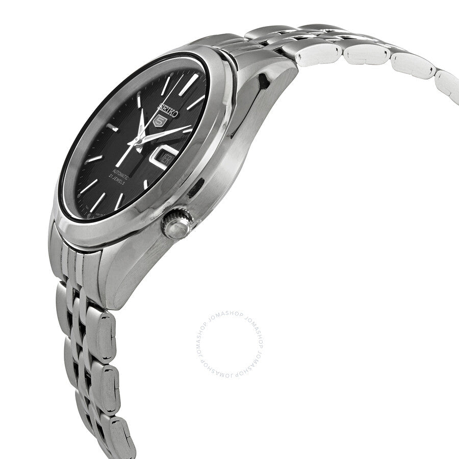 Seiko 5 Automatic Black Dial Men's Watch SNKL23K1 - Dawson Watches #2