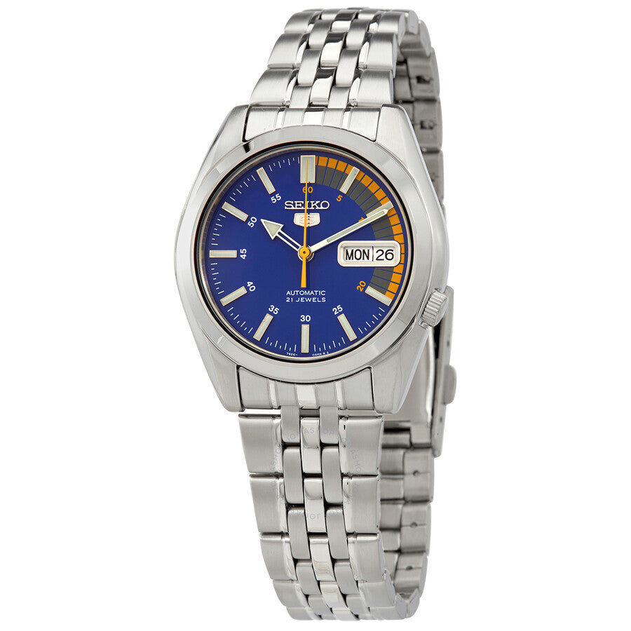 Seiko 5 Automatic Blue Dial Men's Watch SNK371K1 - Dawson Watches