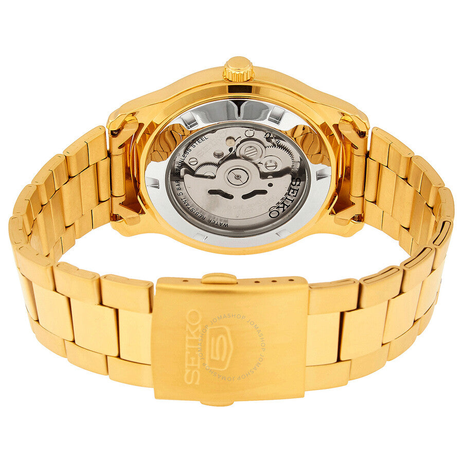 Seiko 5 Automatic Champagne Dial Men's Watch SNKP20K1S - Dawson Watches #3