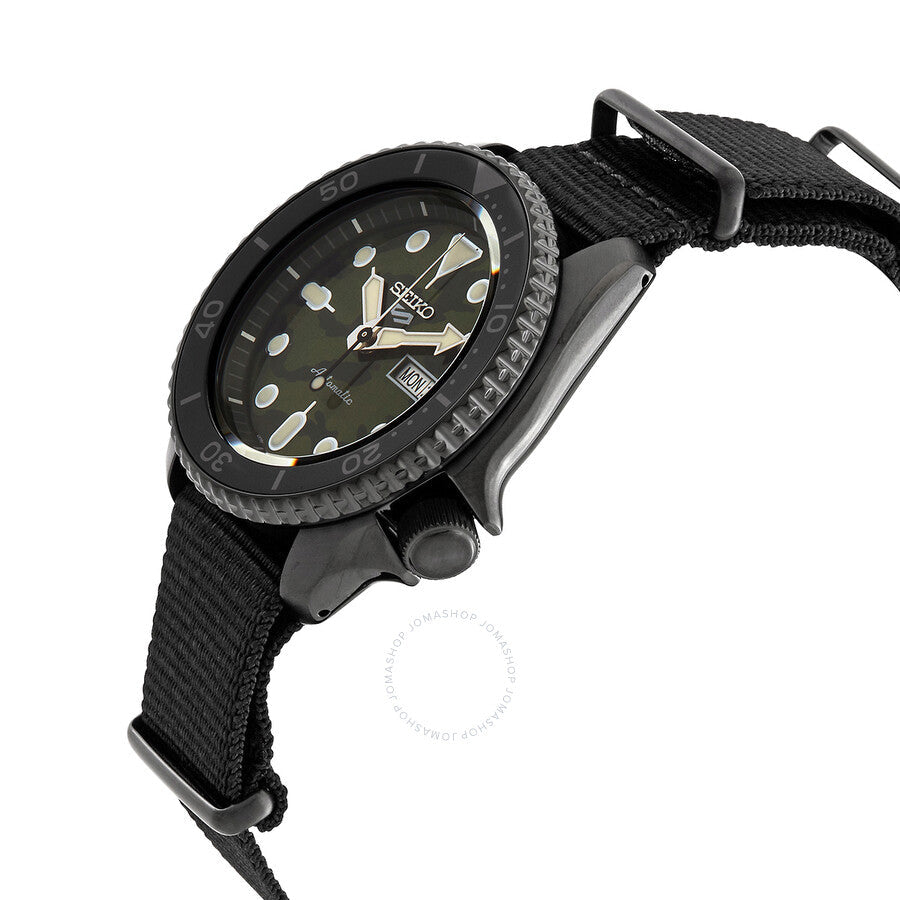 Seiko 5 Sports Automatic Green Dial Men's Watch SRPJ37 - Dawson Watches #2