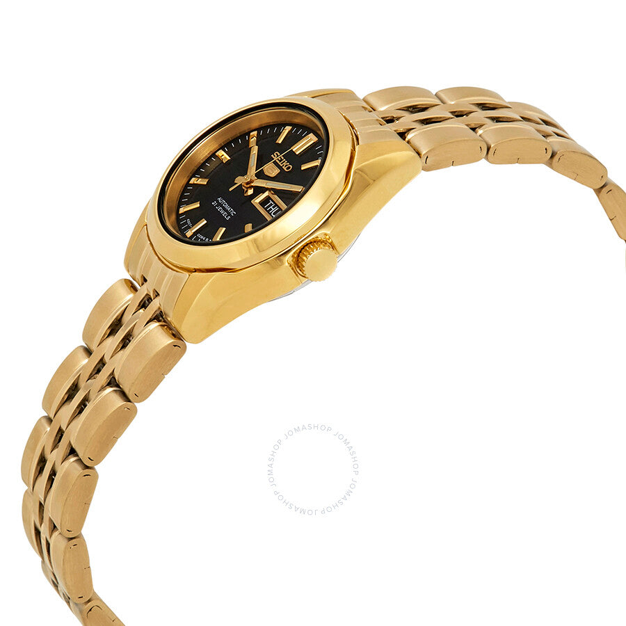 Seiko Series 5 Automatic Black Dial Ladies Watch SYMA40 - Dawson Watches #2