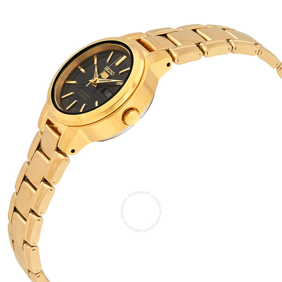 Seiko Series 5 Automatic Black Dial Ladies Watch SYME48 - Dawson Watches #2