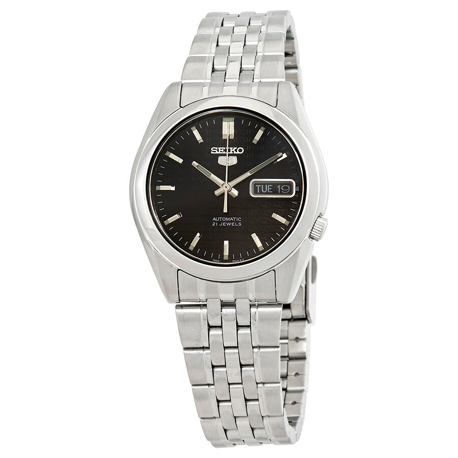 Seiko Series 5 Automatic Black Dial Men's Watch SNK361 - Dawson Watches