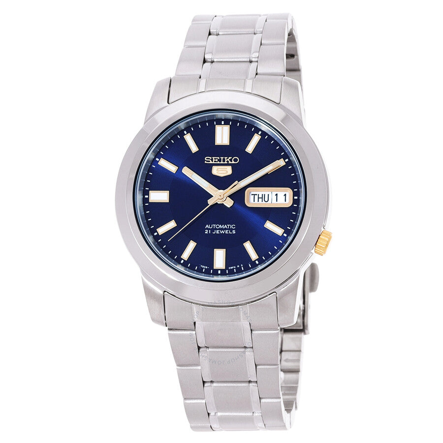 Seiko Series 5 Automatic Blue Dial Men's Watch SNKK11K1 - Dawson Watches