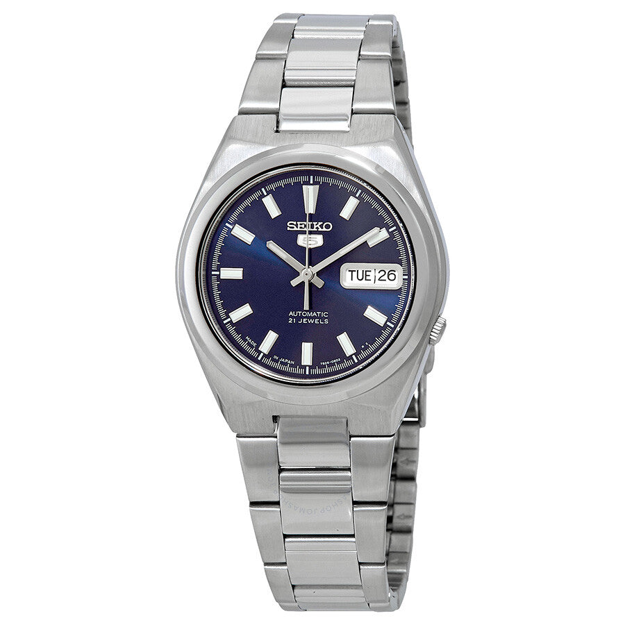 Seiko Series 5 Automatic Date-Day Blue Dial Men's Watch SNKC51J1 - Dawson Watches