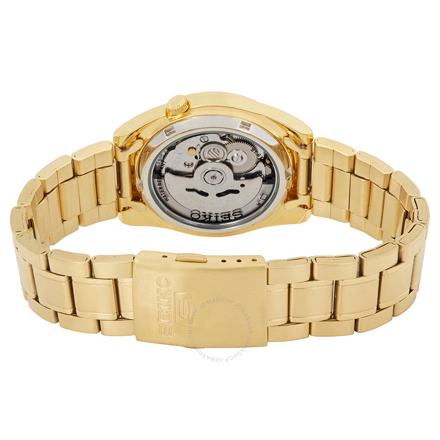 Seiko Series 5 Automatic Gold Dial Men's Watch SNKL48 - Dawson Watches #3