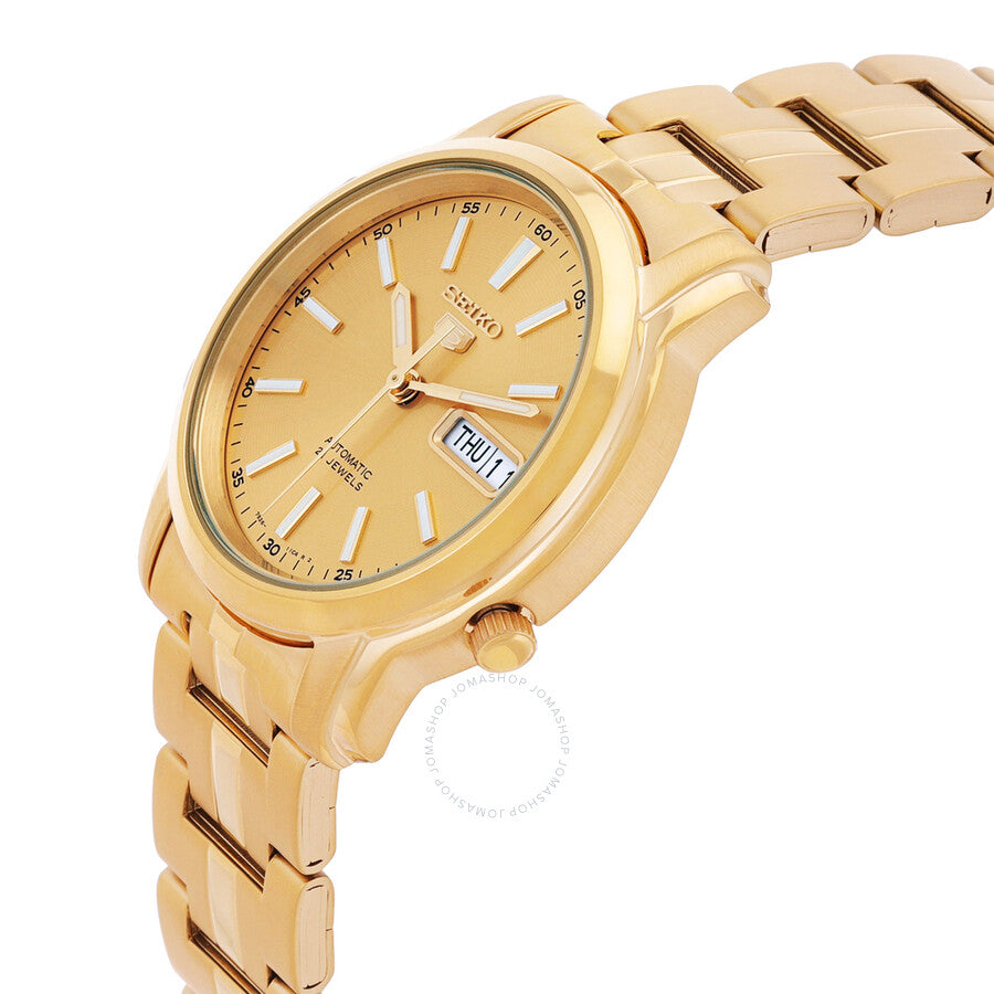 Seiko Series 5 Automatic Gold Dial Men's Watch SNKL86K1 - Dawson Watches #2