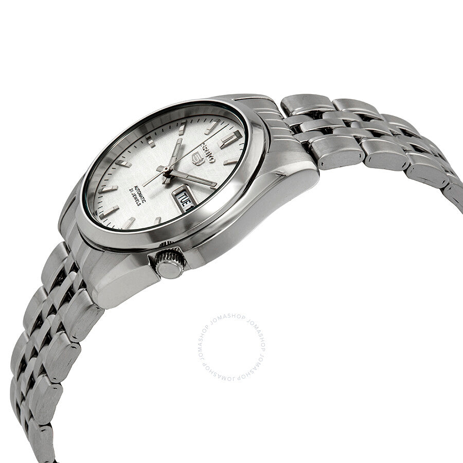 Seiko Series 5 Automatic Silver Dial Men's Watch SNK355 - Dawson Watches #2