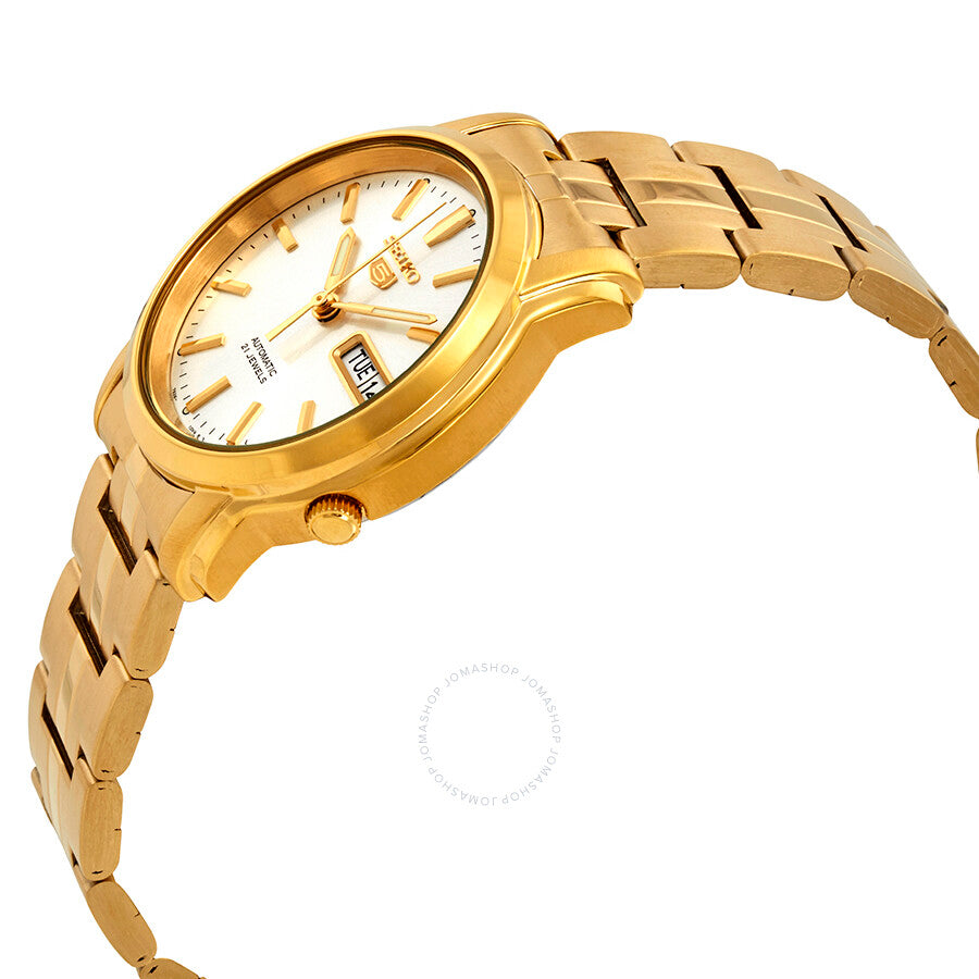 Seiko Series 5 Automatic Silver Dial Men's Watch SNKK74 - Dawson Watches #2