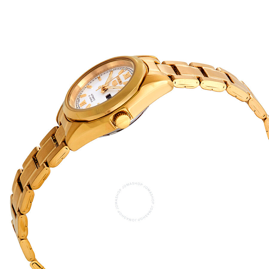 Seiko Series 5 Automatic White Dial Ladies Watch SYMK30 - Dawson Watches #2