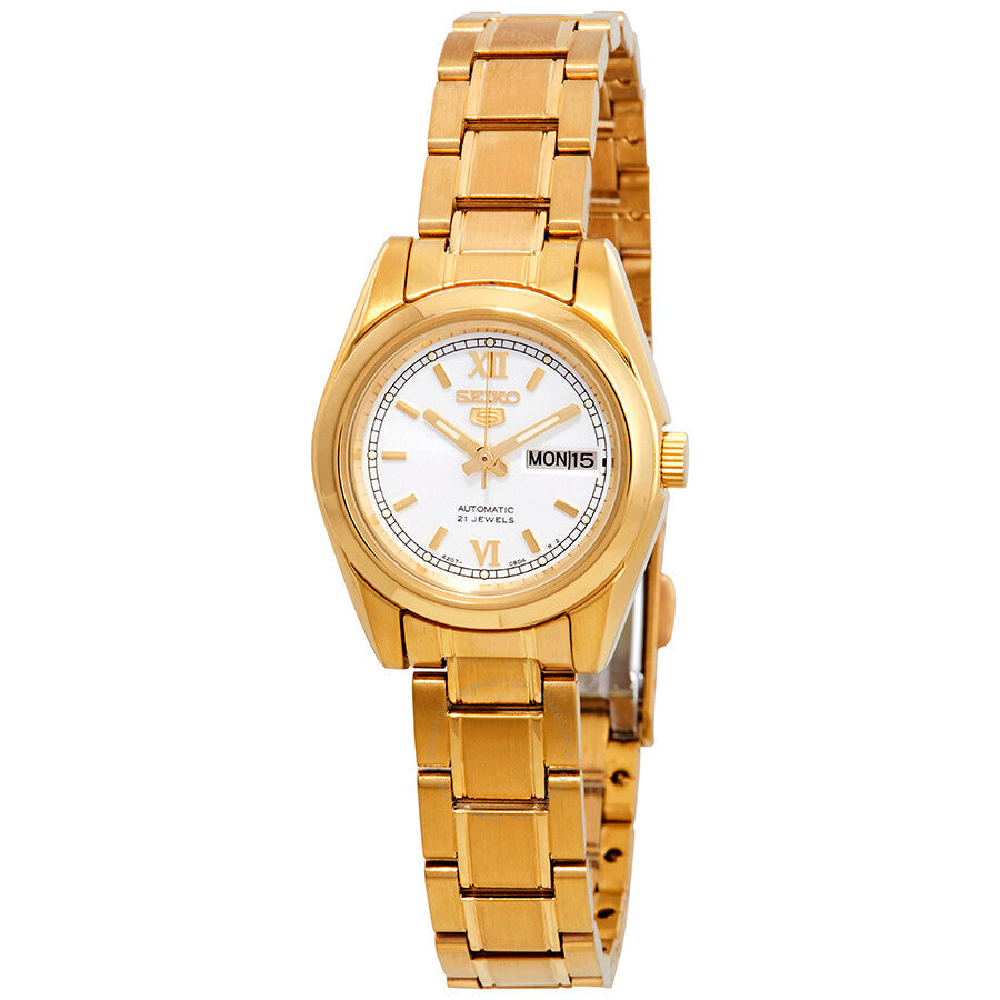 Seiko Series 5 Automatic White Dial Ladies Watch SYMK30 - Dawson Watches