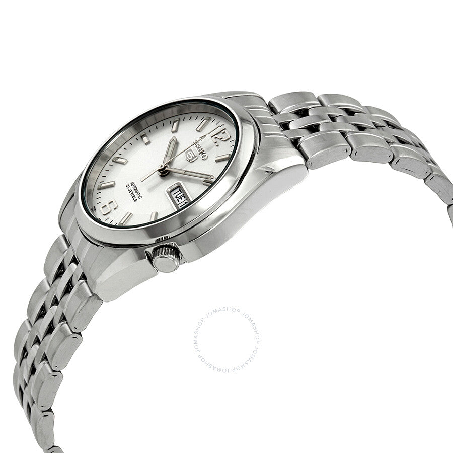 Seiko Series 5 Automatic White Dial Men's Watch SNK385 - Dawson Watches #2