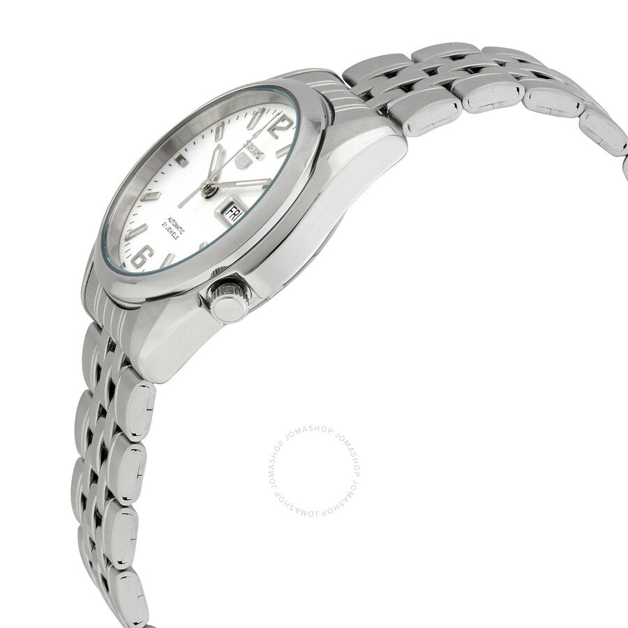 Seiko Series 5 Automatic White Dial Men's Watch SNK385K1 - Dawson Watches #2