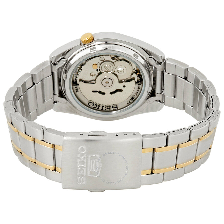 Seiko Series 5 Automatic White Dial Men's Watch SNKL47 - The Watches Men & Co #3