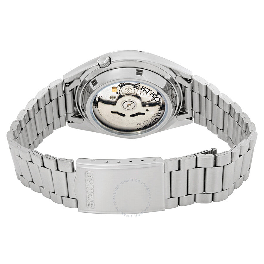 Seiko Series 5 Automatic White Grid Dial Men's Watch SNXF05 - Dawson Watches #3