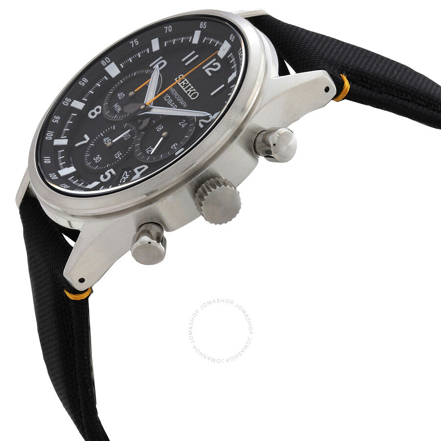 Seiko Sport Chronograph Quartz Black Dial Men's Watch SSB449P1 - Dawson Watches #2