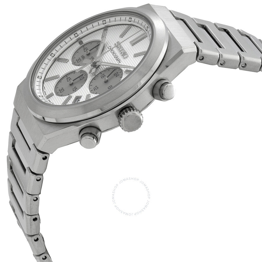 Seiko Sport Chronograph Quartz Silver Dial Men's Watch SSB451P1 - Dawson Watches #2