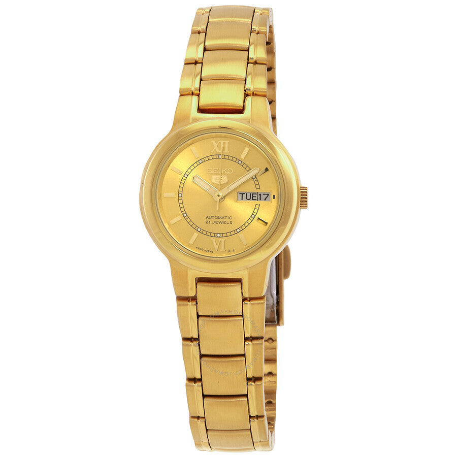 SeikoAutomatic Gold Dial Ladies Watch SYME58K1 - Dawson Watches