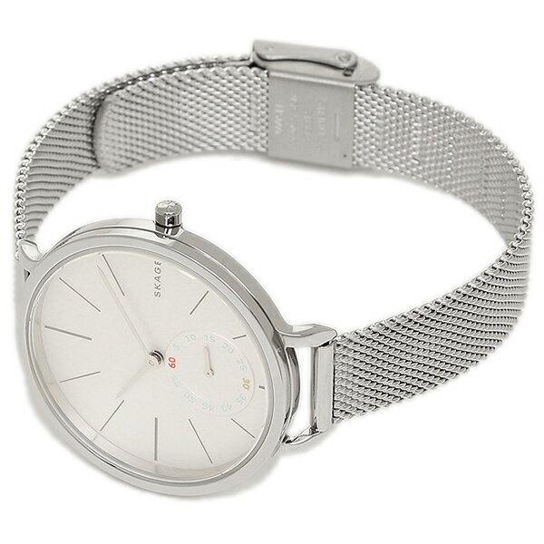 Skagen Hagen White Dial Stainless Steel Ladies Watch SKW2358