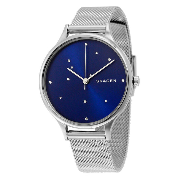 Skagen Anita Blue Crystal Constellation Dial Ladies Watch SKW2391