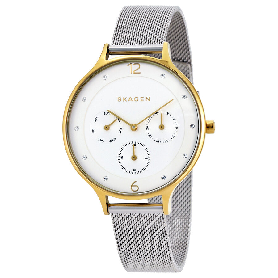 Skagen Anita Multifunction Silver Dial Unisex Watch SKW2400 - BigDaddy Watches