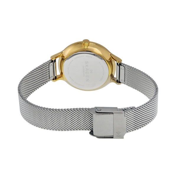 Skagen Anita Crystal Paved Gold Ladies Watch SKW2340