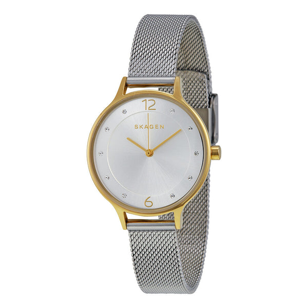 Skagen Anita Crystal Paved Gold Ladies Watch SKW2340