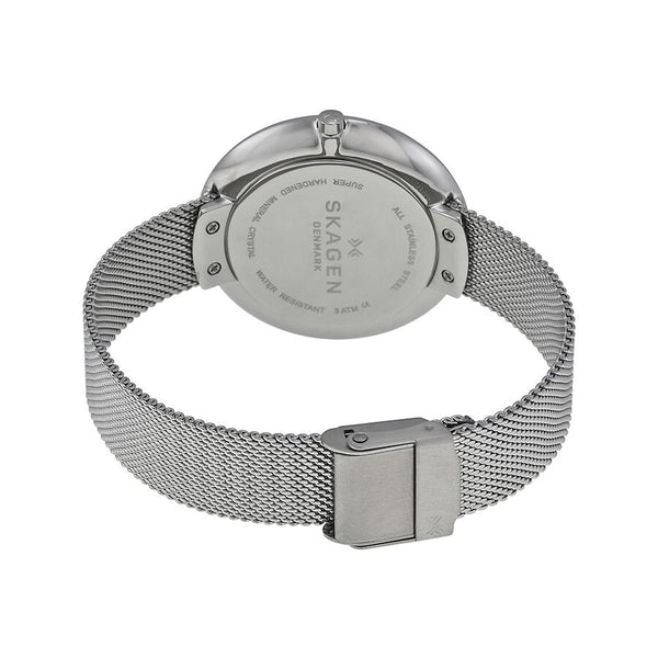 Skagen Crystal Paved Blue Dial Ladies Watch SKW2293