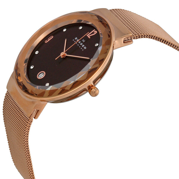 Skagen Klassik Rose Gold Mesh Bracelet Ladies Watch SKW2068