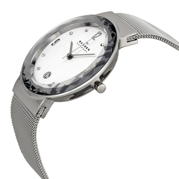 Skagen Leonora Silver Dial Ladies Watch SKW2004