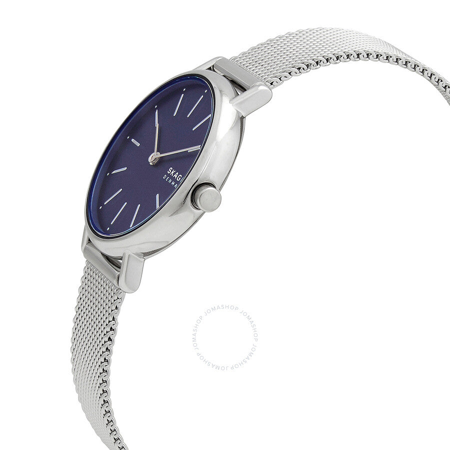 Skagen Signatur Lille Quartz Deep Ocean Dial Ladies Watch SKW2759 - Dawson Watches #2