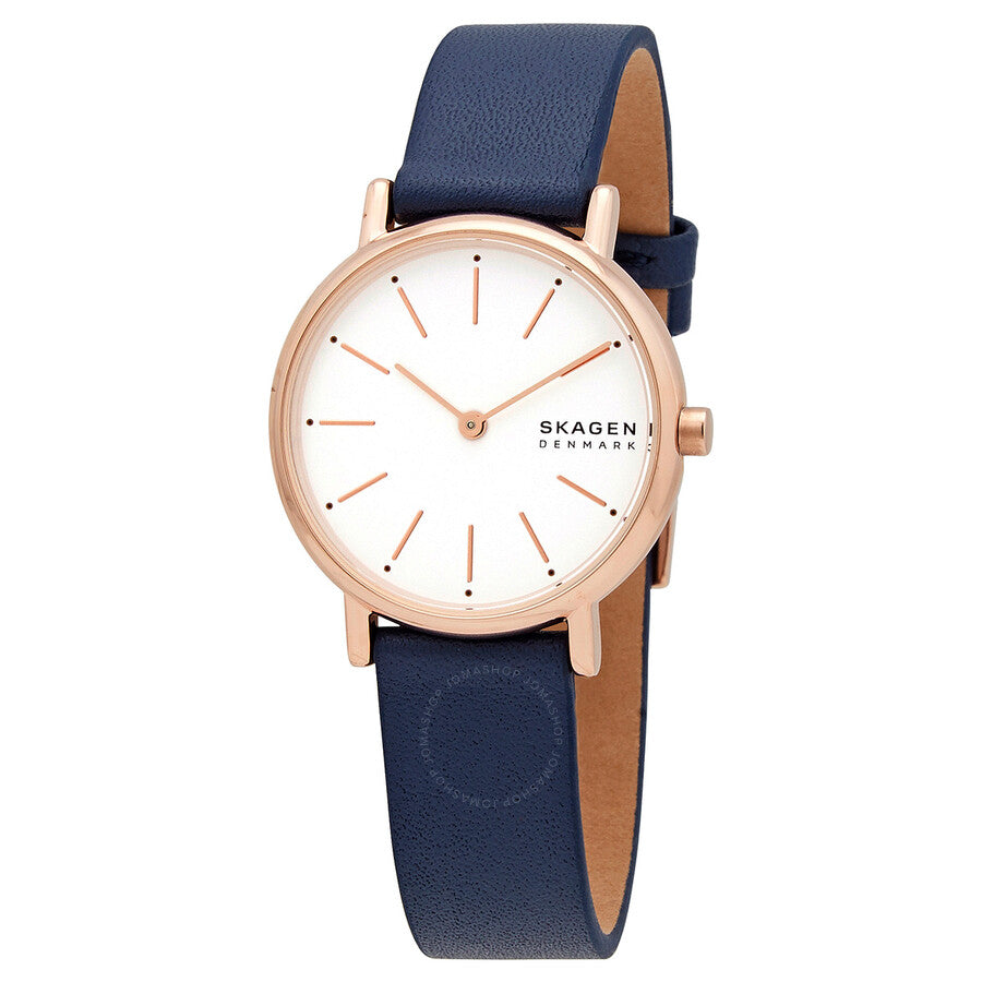 Skagen Signatur Lille Quartz White Dial Ladies Watch SKW2838 - Dawson Watches