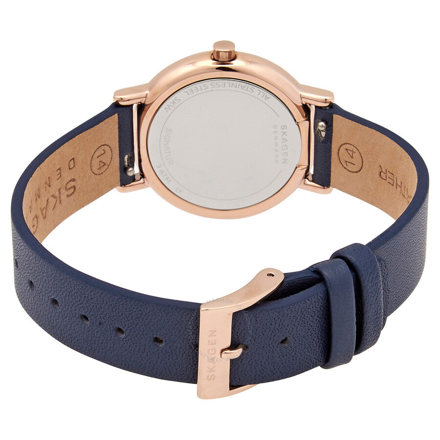 Skagen Signatur Lille Quartz White Dial Ladies Watch SKW2838 - Dawson Watches #3