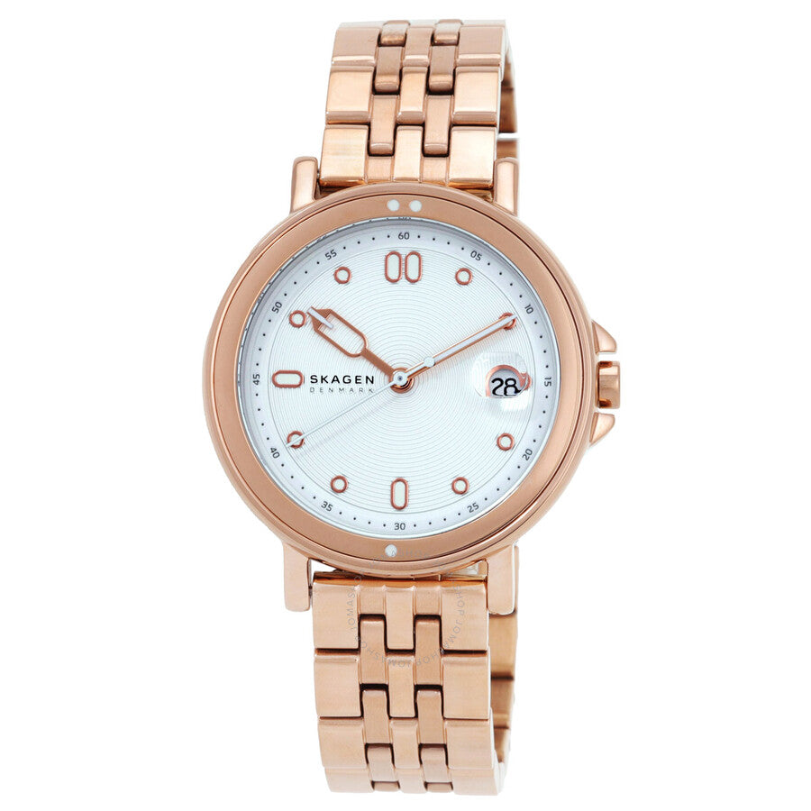 Skagen Signatur Lille Sport Quartz Silver Dial Ladies Watch SKW3136 - Dawson Watches