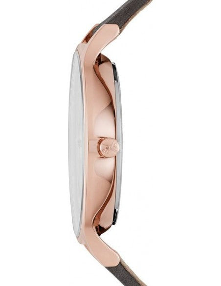 Skagen Anita Rose Gold Leather Ladies Watch SKW2392