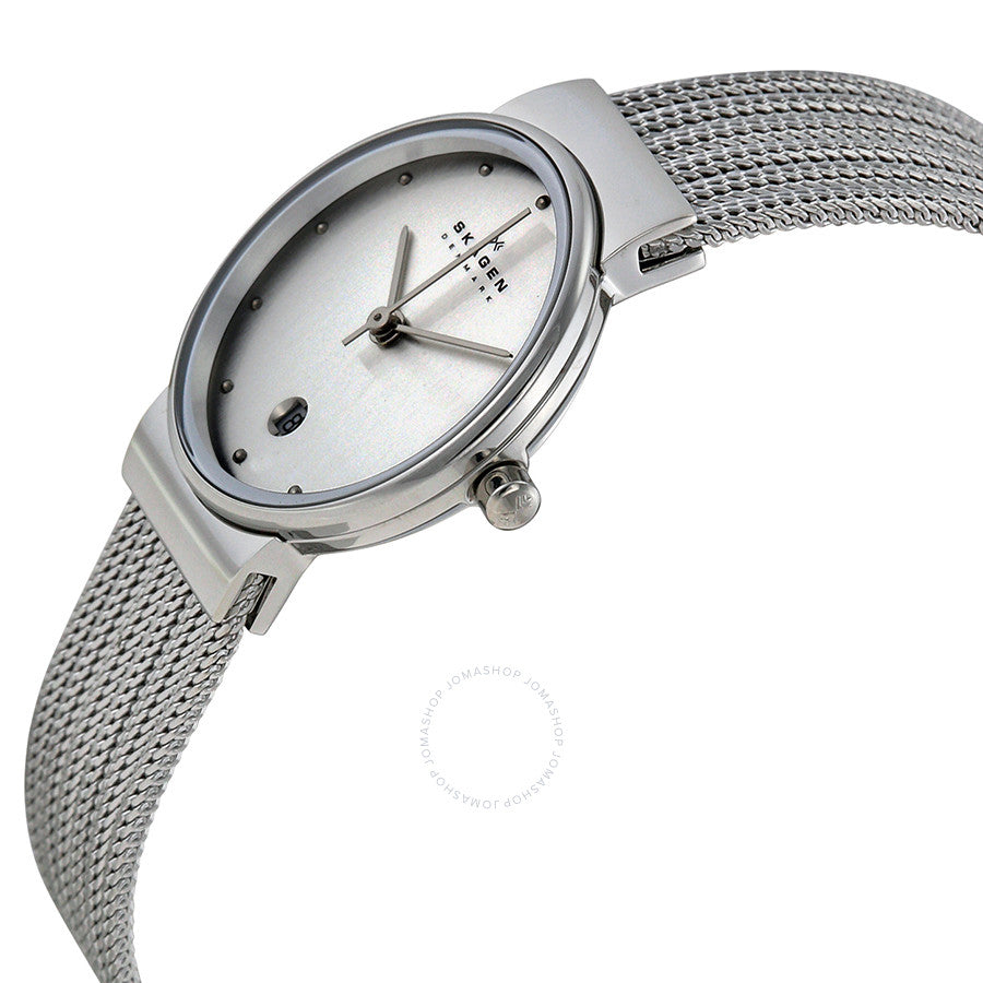 Skagen Stainless Steel Mesh Bracelet Ladies Watch 355SSS1