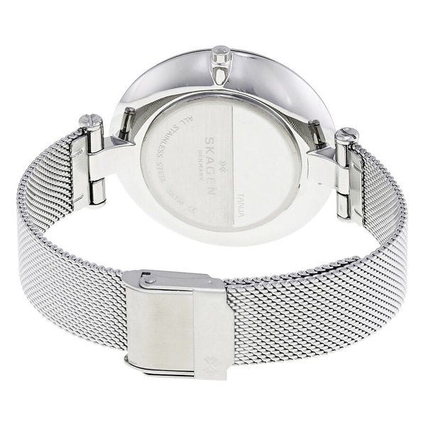 Skagen Tanja Silver Mesh Ladies Watch SKW2485