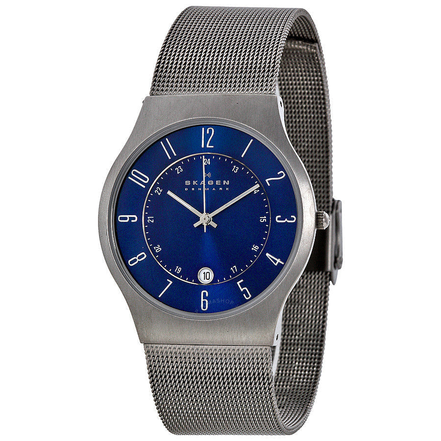 Skagen Titanium Steel Mesh Bracelet Men's Watch 233XLTTN