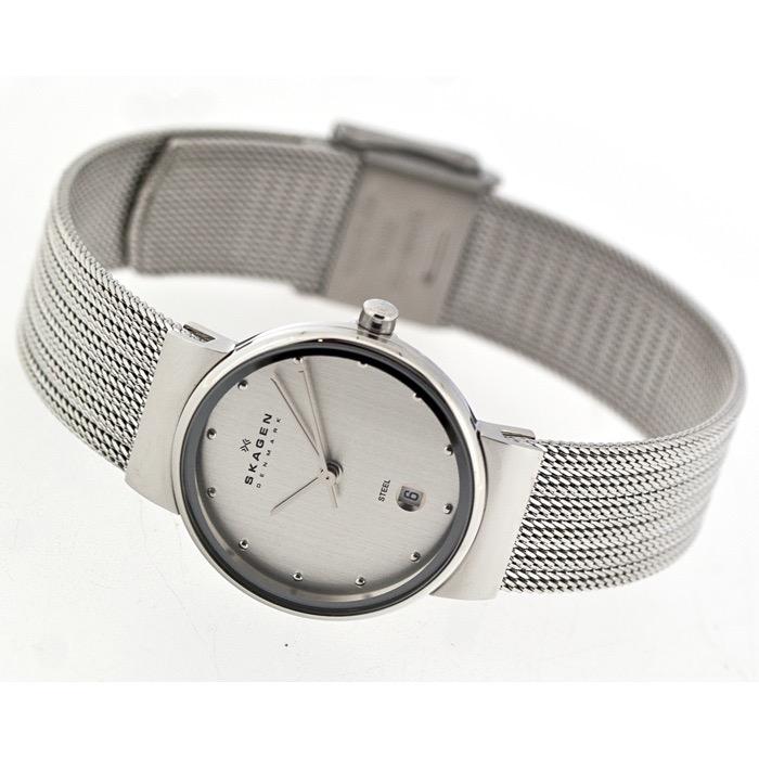 Skagen Stainless Steel Mesh Bracelet Ladies Watch 355SSS1