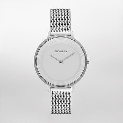 Skagen Ditte Silver Mesh Ladies Watch SKW2332