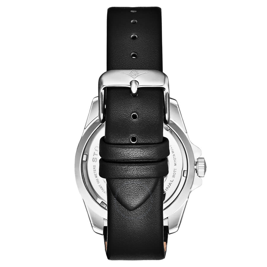 Stuhrling Original Aquadiver Quartz Black Dial Men's Watch M17203 - Dawson Watches #3