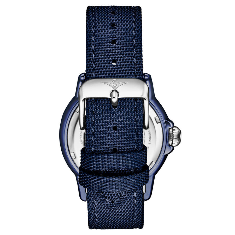 Stuhrling Original Aquadiver Quartz Blue Dial Men's Watch M17999 - The Watches Men & Co #3