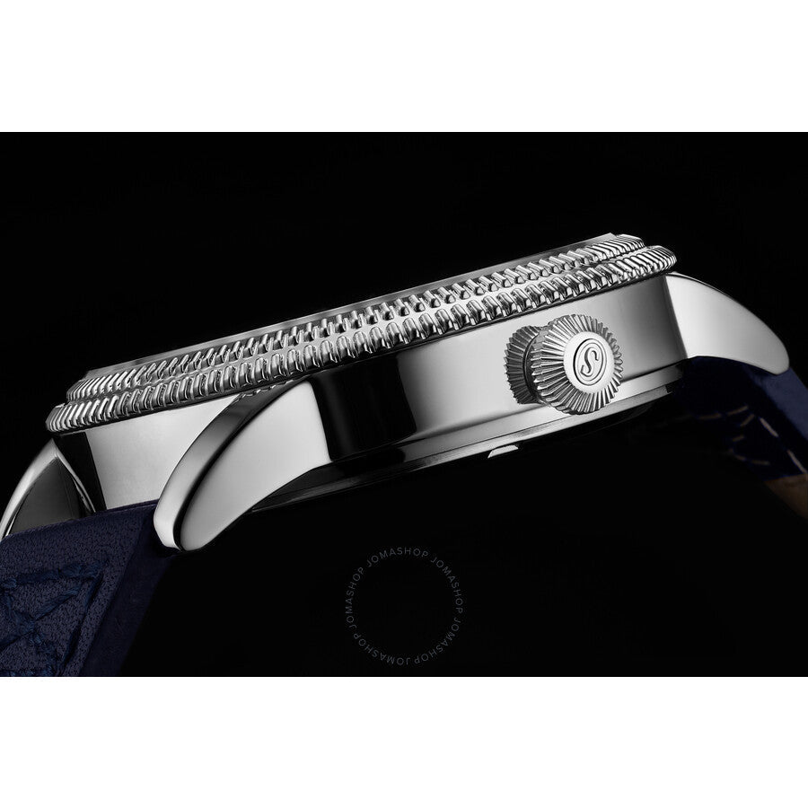 Stuhrling Original Aviator Quartz Grey Dial Men's Watch M17142 - Dawson Watches #3