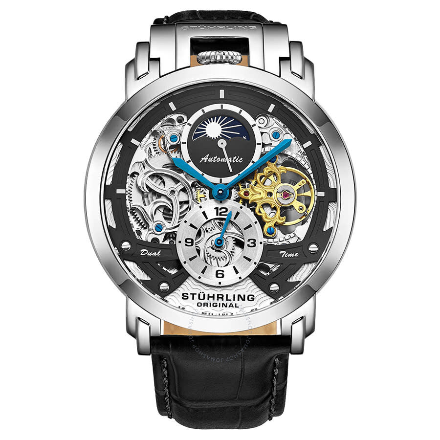 Stuhrling Original Legacy Automatic Black Dial Men's Watch M13529 - Dawson Watches