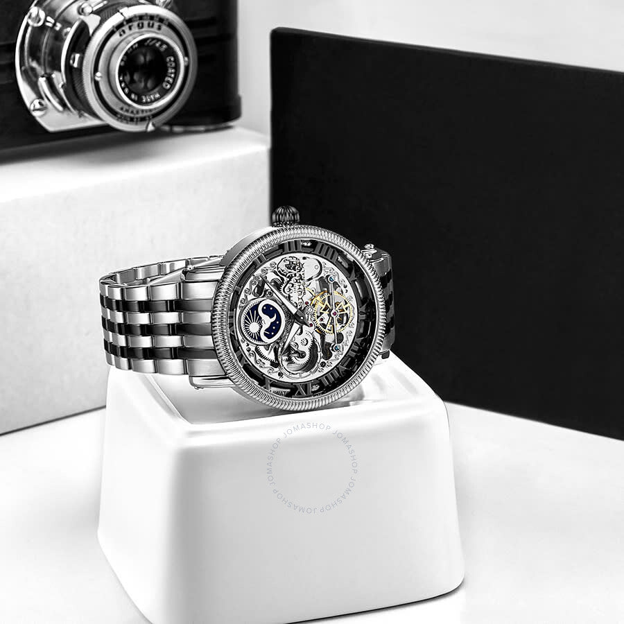 Stuhrling Original Legacy Automatic Black Dial Men's Watch M13566 - Dawson Watches #3