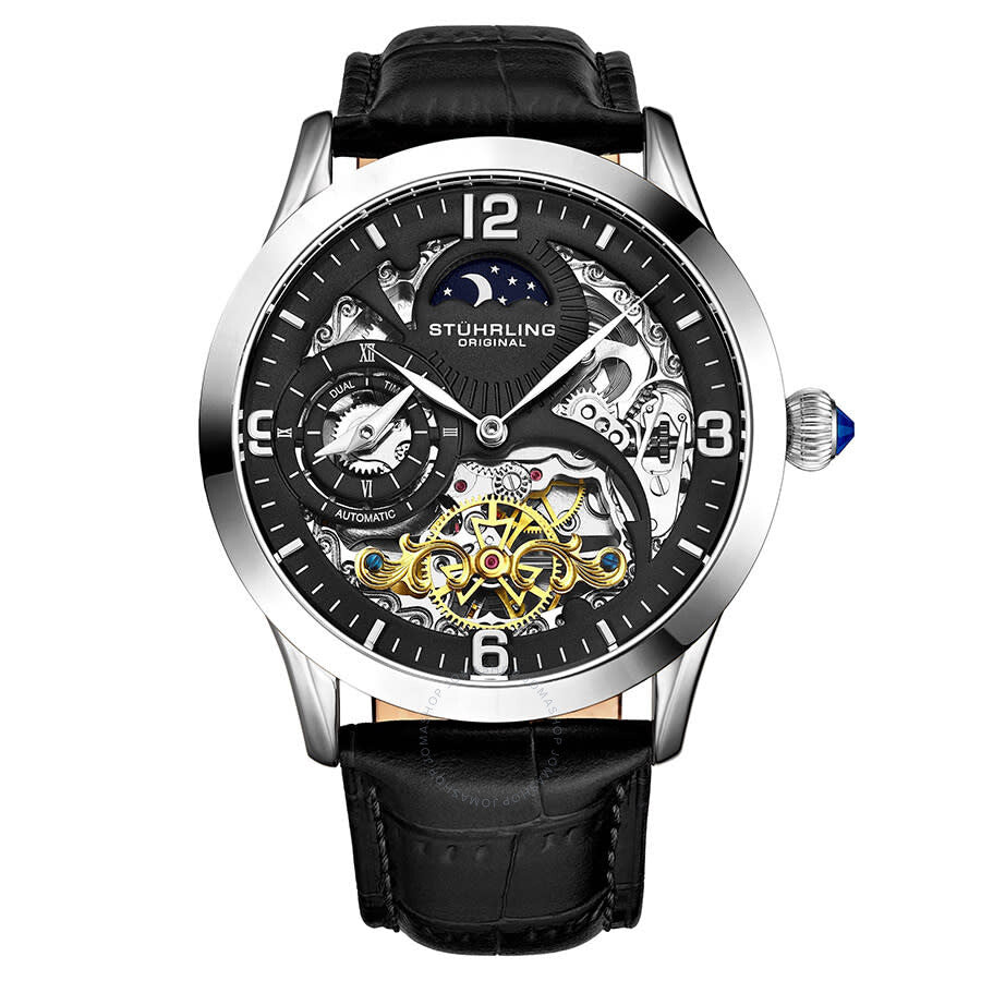 Stuhrling Original Legacy Automatic Black Dial Men's Watch M13601 - Dawson Watches