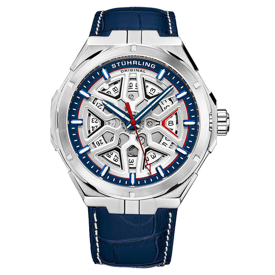 Stuhrling Original Legacy Automatic Blue Dial Men's Watch M13491 - Dawson Watches