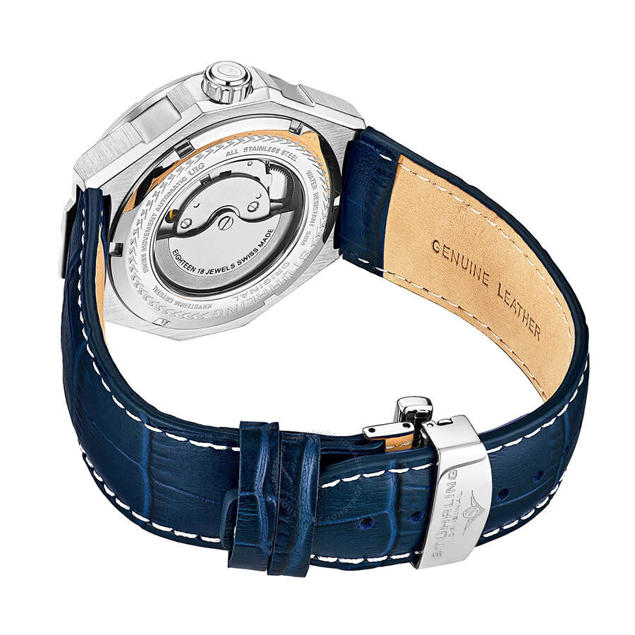 Stuhrling Original Legacy Automatic Blue Dial Men's Watch M13491 - Dawson Watches #2